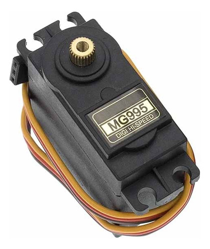 6 Pzs Servomotor Mg995 55g Digital Engranes De Metal