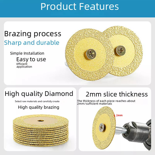 Hoja De Corte De Diamante, Cuchilla De Grabado Para Taladro