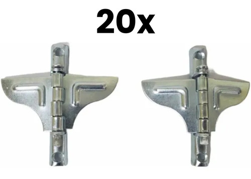 Kit 20x Par Borboleta P/ Janela Guilhotina  (40 Unidades)