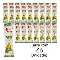 Comprar Azeite De Oliva Gourmet Bom Sabor Kit 66 Un Em Sachê De 4ml