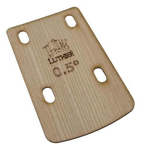 Shim Neck En Angulo 0.5º Lb Luthier. Tipo Pjbass