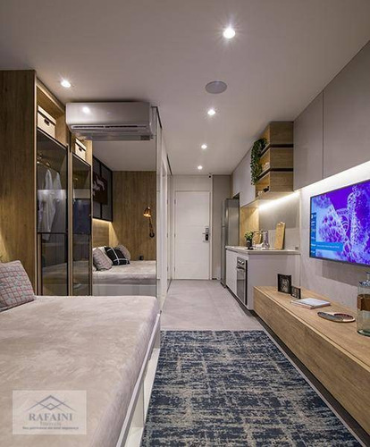 Imagem 9 de 19 de Studio À Venda, 35 M² Por R$ 492.185 - Brooklin - São Paulo/sp - Ap0710