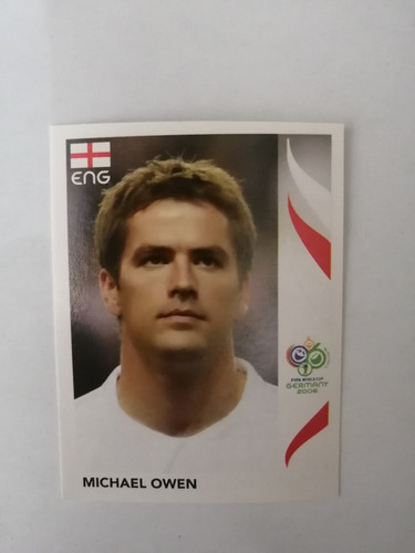 Estampa Panini Alemania 2006 #110 Michael Owen