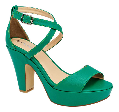 Zapatillas De Mujer Pravia Verde 117-665