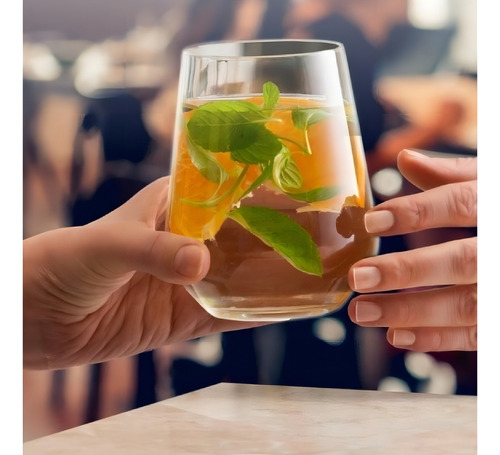 Vaso Dof Allegra 425 Ml Vidrio Pasabahce Color Transparente