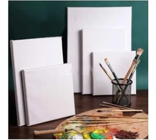 Imagem 2 de 11 de 10 Telas Para Pintura 20x30 Tinta A Óleo Ou Acrílica