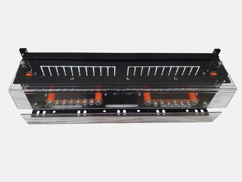 Painel Chassi Bastidor Acrílica 3u Rack Até 20 Disjuntores