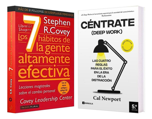 7 Hábitos Gente Altamente Efectiva R + Céntrate Deep Work