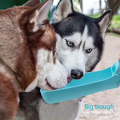Botella De Agua Portátil Para Perros - 19 Oz O 12 Oz -