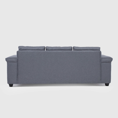 Sofá Cottoni 3 Cuerpos Sicilia + 1 Pouf Tela