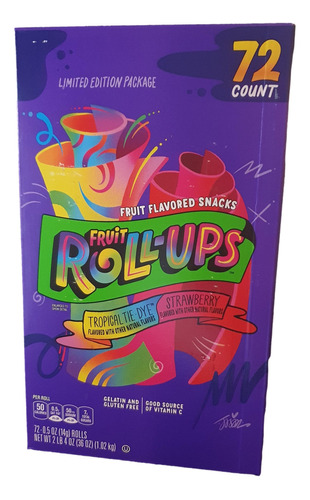 Fruit Roll-ups Fruit Snacks Variety Pack 72pz 