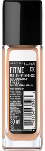 Base de Maquillaje Maybelline Fit Me Tono Buff Beige