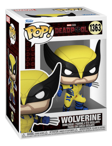Wolverine Funko Pop 1363 Deadpool Y Wolverine Original