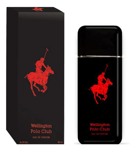 Perfume Hombre Wellington Polo Club Black Edp X 90 Ml