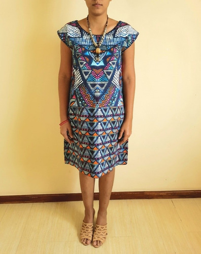 Imagem 2 de 5 de Vestido Feminino Tecido Curto Solange