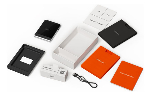 Crypto Wallet Ledger Flex Secure, Pantalla Táctil De Tinta E