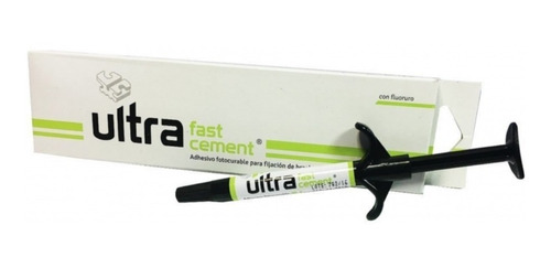 Ultra Fast Cement Adhesivo Para Brackets Fotocurable Jeringa