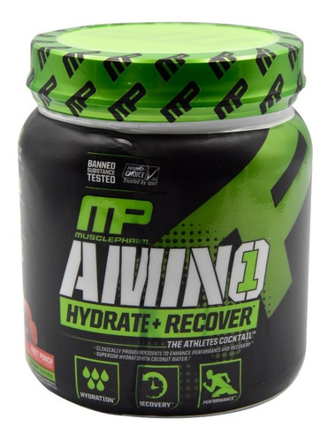 Aminoacido Musclepharm Amino 1 30 Servicios Sabor Ponche