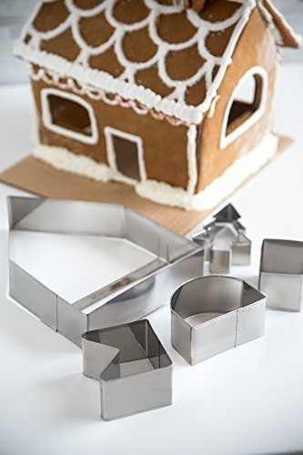 Set Para Hornear Cortador De Galletas Fox Run Gingerbread Ho