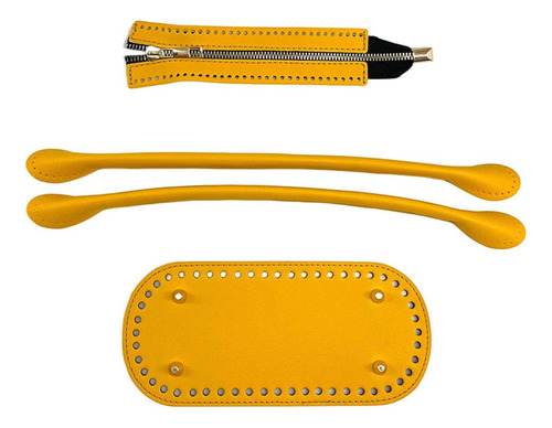 Zz Conjunto De Ganchillo Tejido 3 Uds Bolsa Cojín Base