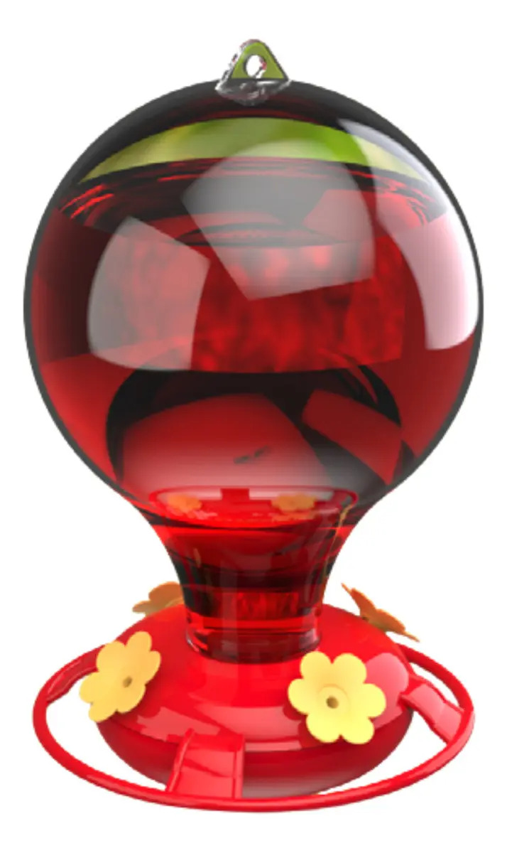 Bebedero Colibrí Monte Verde 500ml Colgante Transparente Plástico