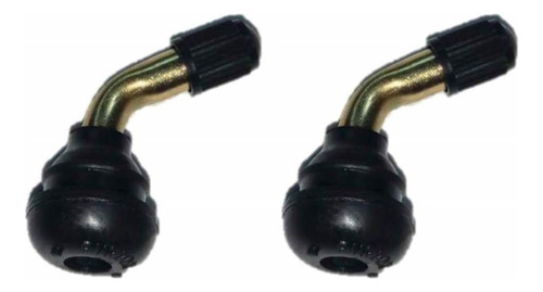 Valvula Pivote De Aire Curva Para Motocicleta Pvr70 (2 Pzs)