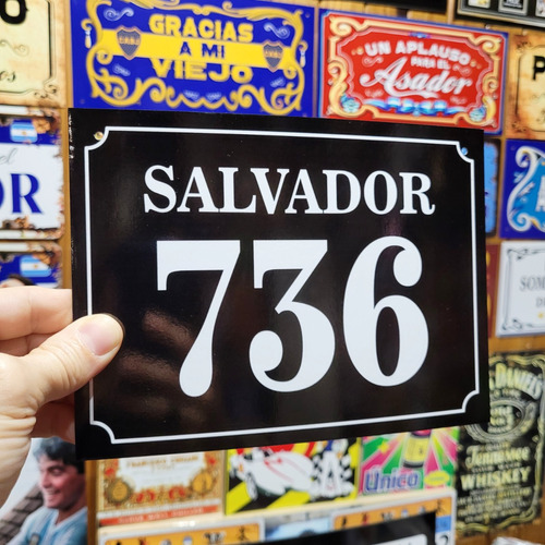 Carteles De Chapa Personalizados Estilo #vintage