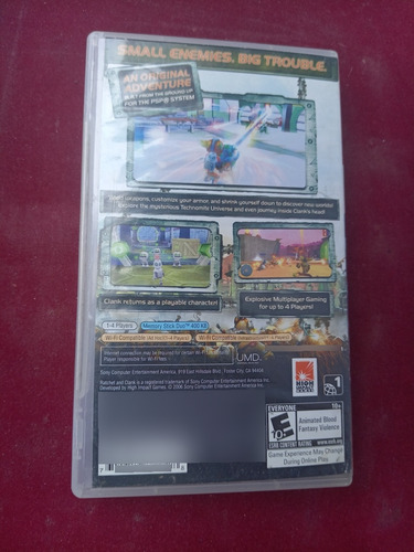 Ratchet & Clank Size Matters ( Psp ) 12v _\(^o^)/_ (Usado)