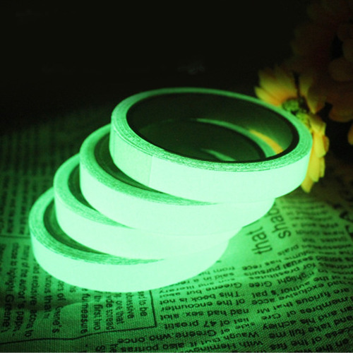 Brilho Na Fita Fluorescente Escura Verde