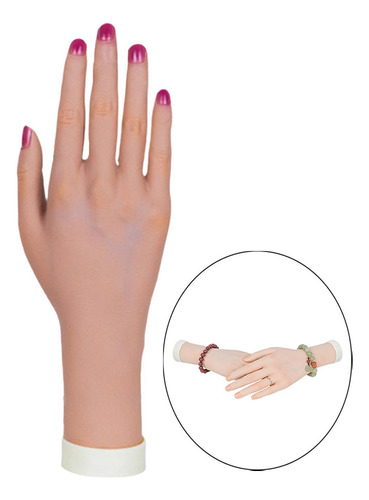 Maniquí De Práctica Organizador De Joyas De Mano Piel