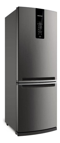 Geladeira inverter frost free Brastemp BRE59A inox com freezer 460L 127V