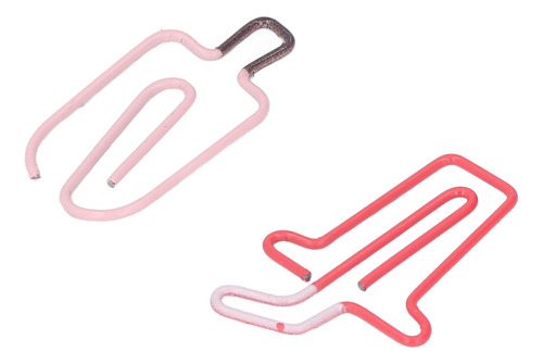 Miniclips De Papel, 100 Unidades, Metal, 50 Unidades, Estilo