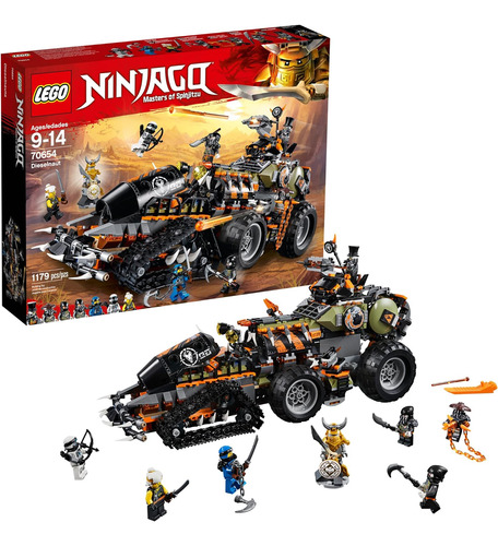 Lego Ninjago Masters Of Spinjitzu: Dieselnaut 70654