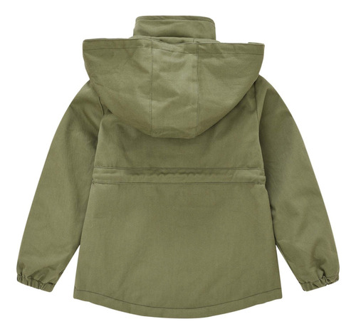 Chamarra Impermeable Con Capucha Cotto 6102 Para Niños Y Niñ