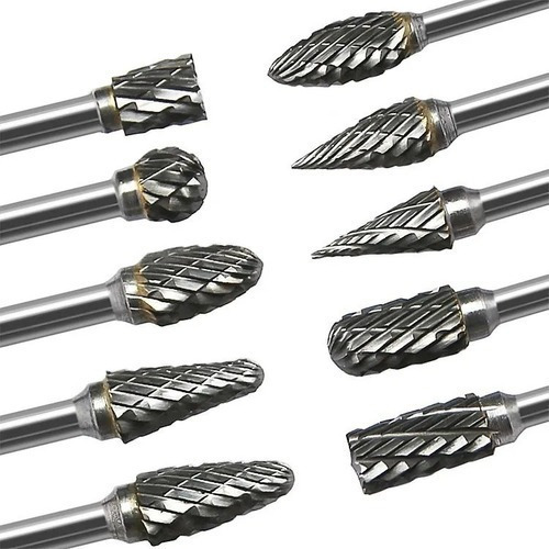 D 10 Fresa Lima Tungstenio Gravação Broca Mini Retifica
