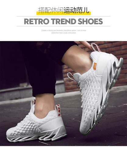 - Zapatillas De Deporte De Moda For Hombre De Talla Grande.