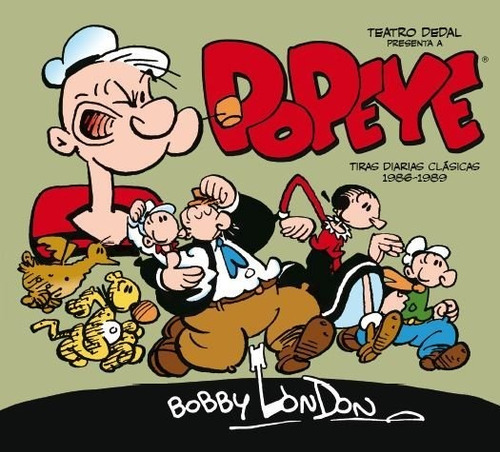 Popeye De Bobby London Vol.1, De London, Bobby. Editorial Ediciones Kraken, Tapa Dura En Español