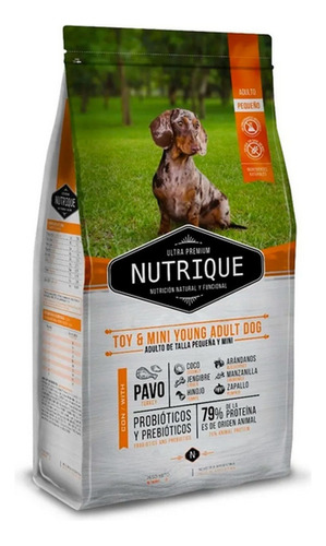 Nutrique Adulto Raza Pequeña 7,5 Kg. Np