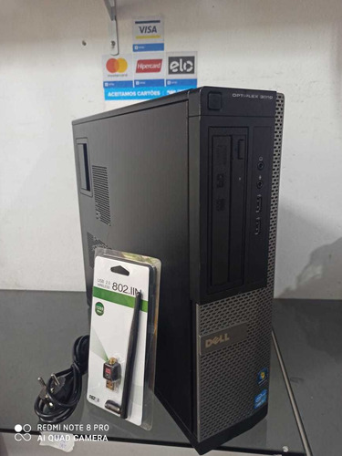 Desktop Dell Optiplex 3010-core I3 3240+8gb Ram+hd500gb+wifi