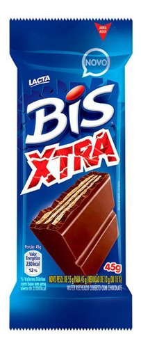 Chocolate Bis Xtra Ao Leite C/24 Un