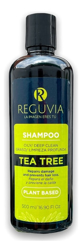  Shampoo Tea Tree-champú Árbol De Té,acción Limpieza Profunda
