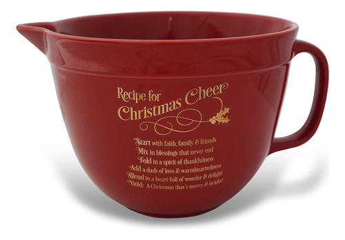 Abbey Gift (abbey Ca Receta Roja Para Navidad Cheer Mixing