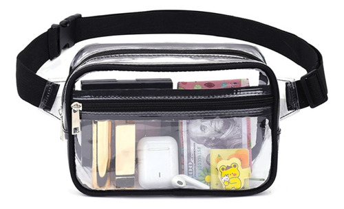 (bk) Monedero De Pvc, Bolso De Playa Transparente, Bandolera