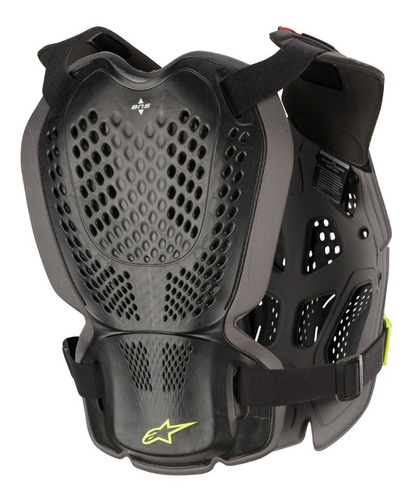 Colete Alpinestars A1 Plus Chest Preto Flúor Lançamento