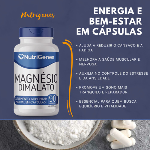 Sono Tranquilo E Saúde Cardiovascular Com Magnésio Dimalato