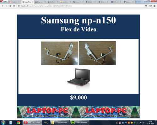 Cable Flex De Video Samsung Np-n150