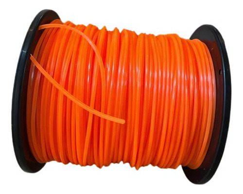 Fio Nylon Quadrado 2.40mm, 2,250kg. Roçadeira , Aprox 397m