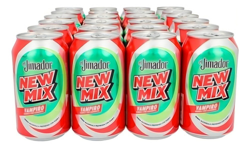 Pack De 24 Bebida Preparada New Mix Jimador Vampiro Lata 350