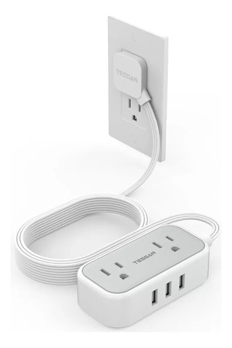 Cable De Extensión De Alimentación Con 3 Conectores Usb Plan