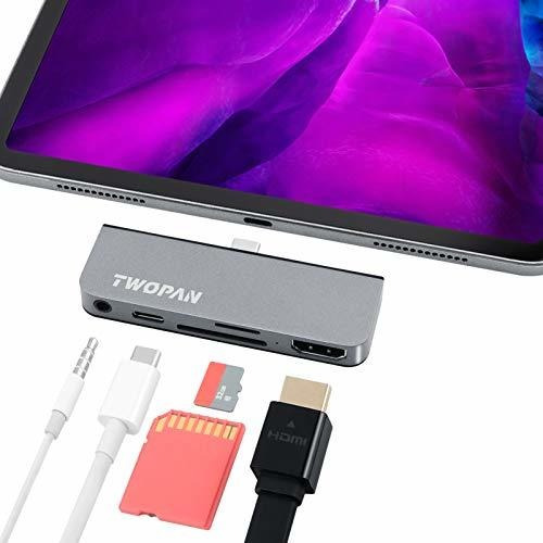 Adaptador Usb C Twopan T7-h5 Para Nuevo iPad Pro, iMac 2021 